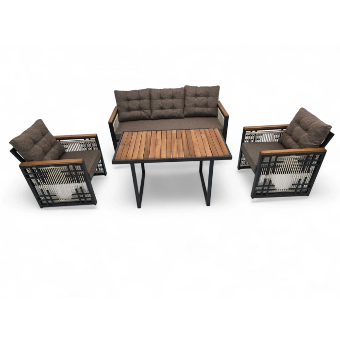 EFLİN METAL ÜÇLÜ OTURMA GRUBU