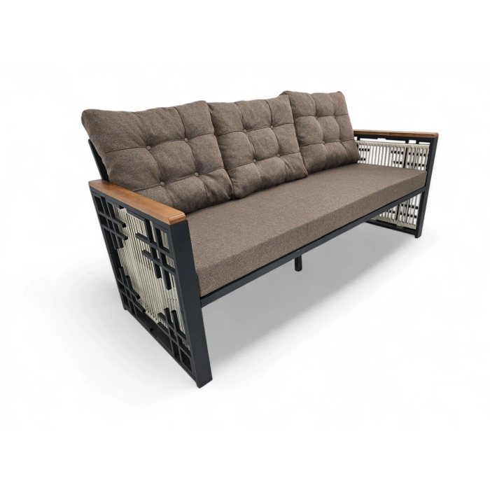 EFLİN METAL ÜÇLÜ OTURMA GRUBU