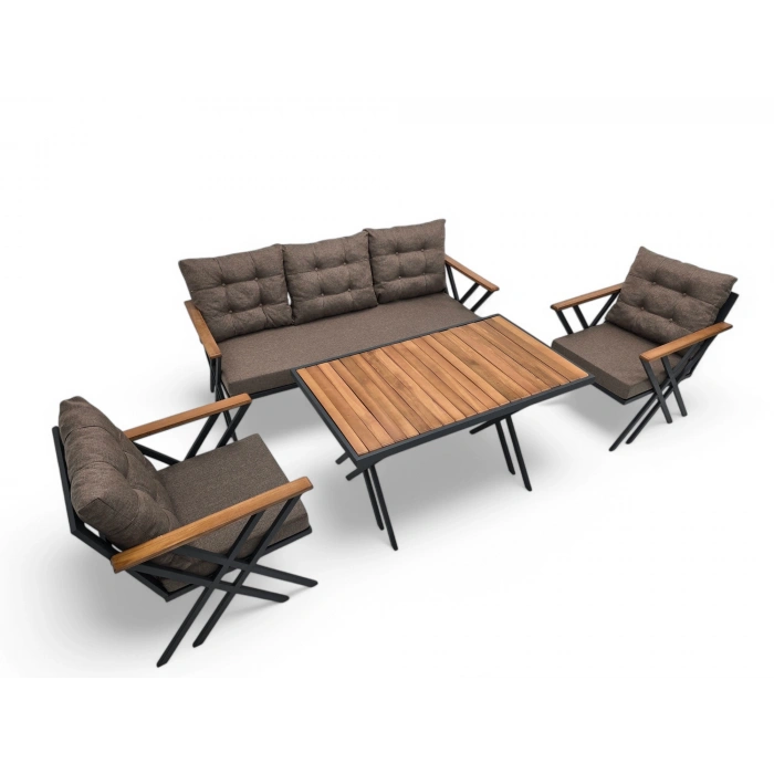 ESLEM METAL ÜÇLÜ OTURMA GRUBU