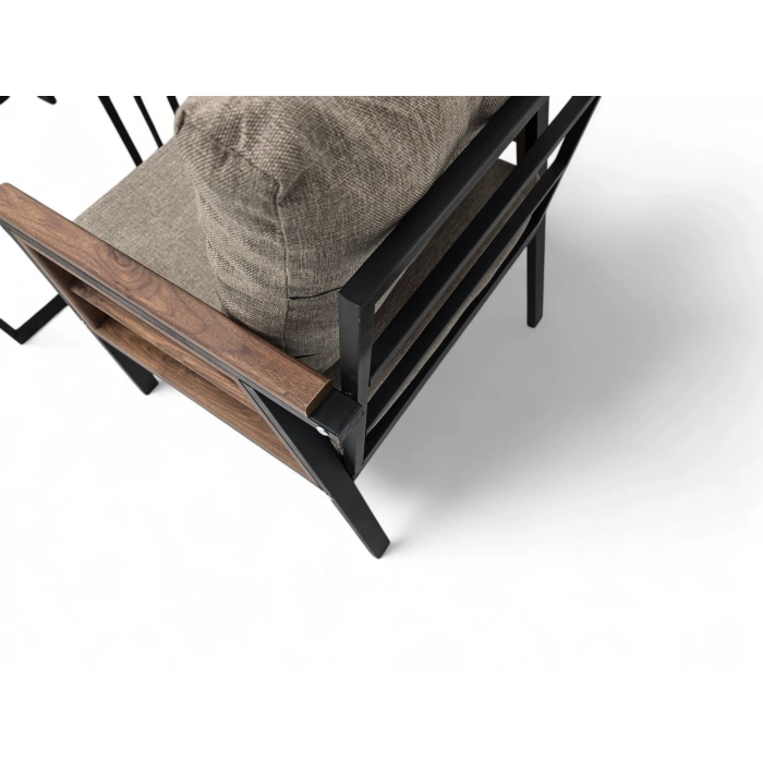 HARPUT METAL İKİLİ OTURMA GRUBU