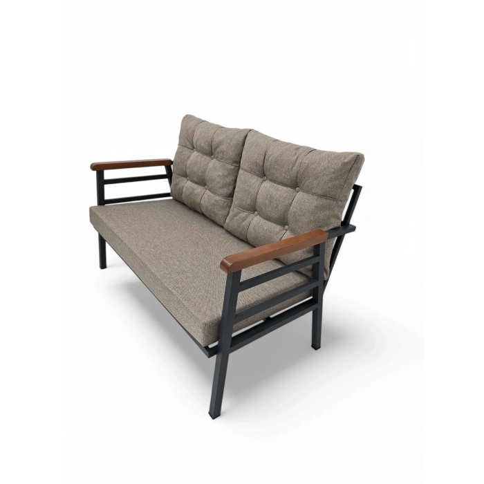 HAZAR METAL İKİLİ OTURMA GRUBU