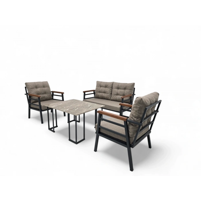 HAZAR METAL İKİLİ OTURMA GRUBU