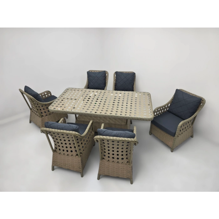 KAPADOKYA RATTAN ALTILI MASA TAKIMI