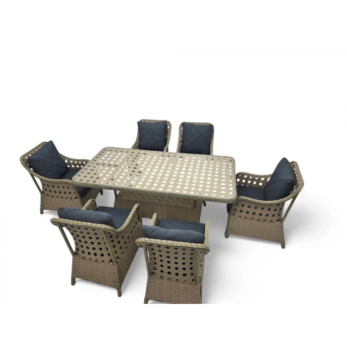 KAPADOKYA RATTAN ALTILI MASA TAKIMI