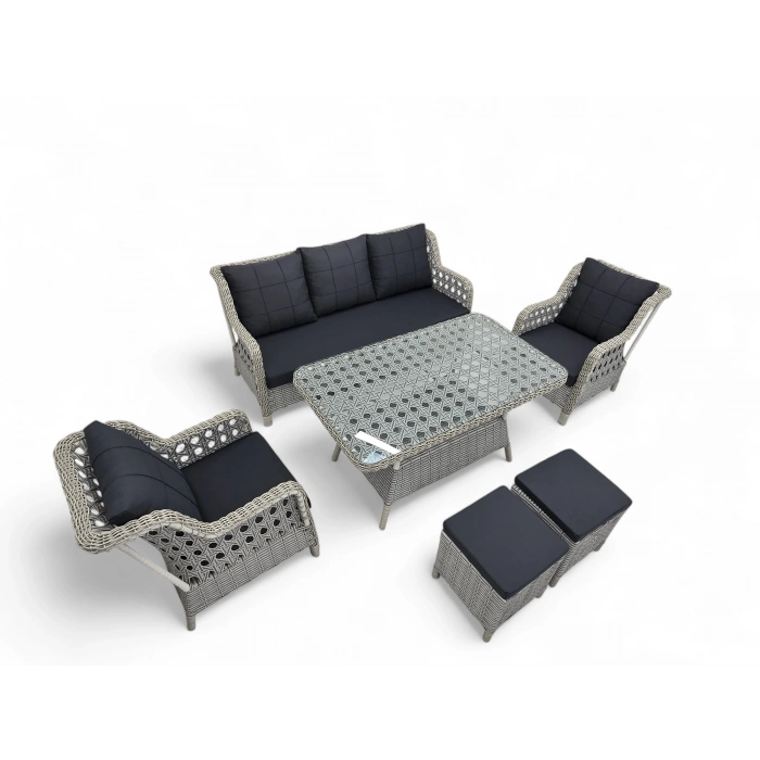 KAPADOKYA RATTAN ÜÇLÜ OTURMA GRUBU