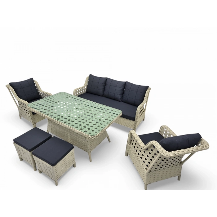 KAPADOKYA RATTAN ÜÇLÜ OTURMA GRUBU