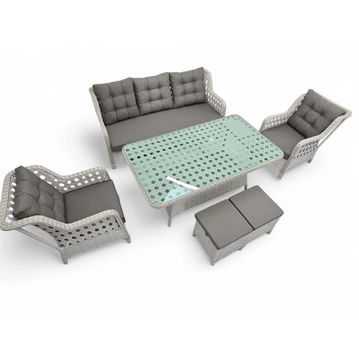 KAPADOKYA RATTAN ÜÇLÜ OTURMA GRUBU