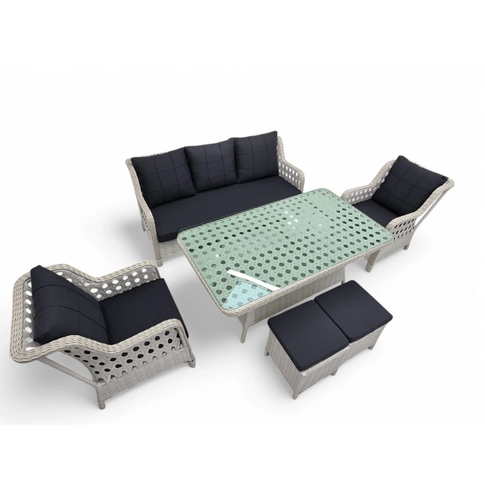 KAPADOKYA RATTAN ÜÇLÜ OTURMA GRUBU