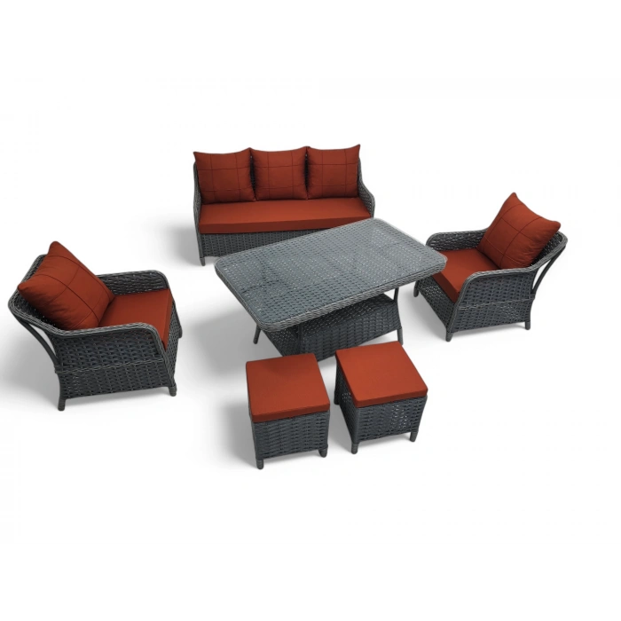 MARMARA RATTAN ÜÇLÜ OTURMA GRUBU