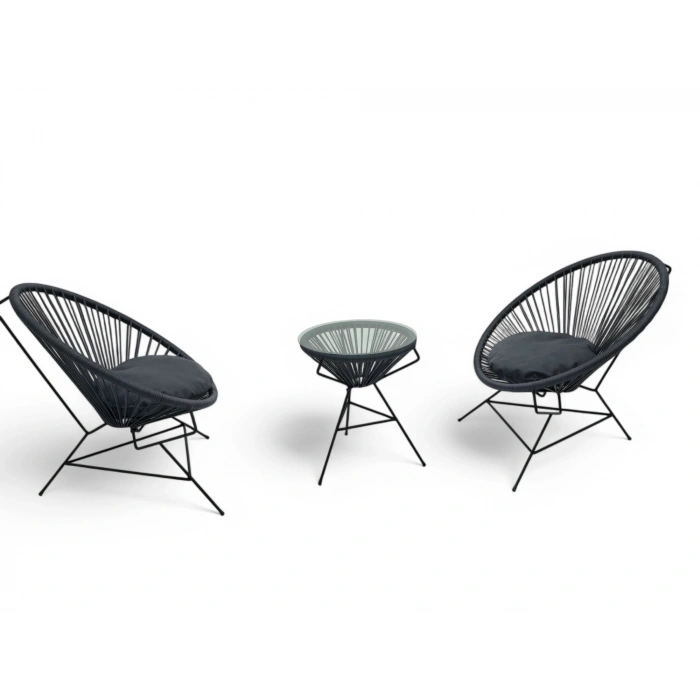 NARİN İP ÖRGÜ ÇAY SETİ