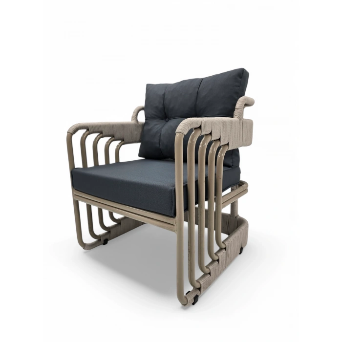 OKYANUS İP ÖRGÜ ÜÇLÜ OTURMA GRUBU