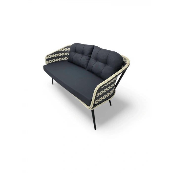 ÖYKÜ RATTAN İKİLİ OTURMA GRUBU