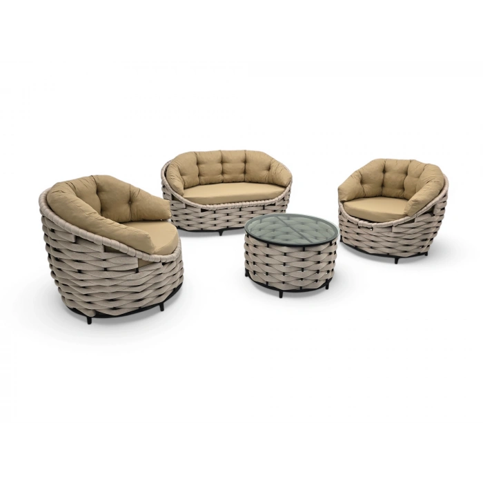 PASİFİK İP ÖRGÜLÜ İKİLİ OTURMA GRUBU