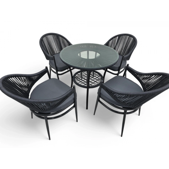 RÜYA ALÜMİNYUM DÖRTLÜ MASA TAKIMI