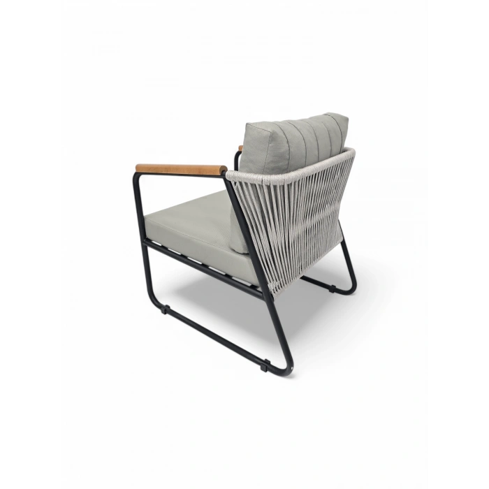 YADE METAL İP ÖRGÜ İKİLİ OTURMA GRUBU