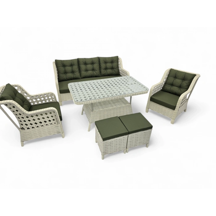 YILDIZ RATTAN ÜÇLÜ OTURMA GRUBU