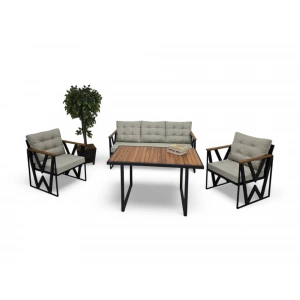 DİDİM METAL ÜÇLÜ OTURMA GRUBU