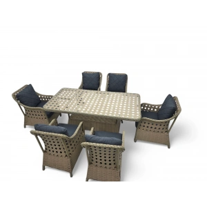 KAPADOKYA RATTAN ALTILI MASA TAKIMI