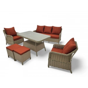 MARMARA RATTAN ÜÇLÜ OTURMA GRUBU