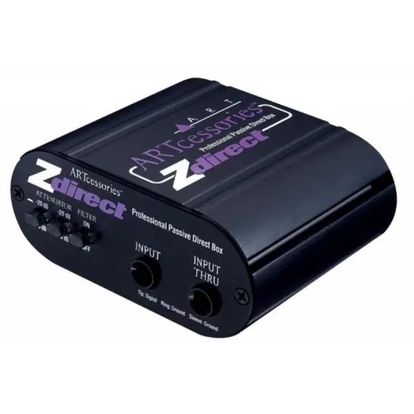 ART Zdirect Tek Kanal Pasif DI Box
