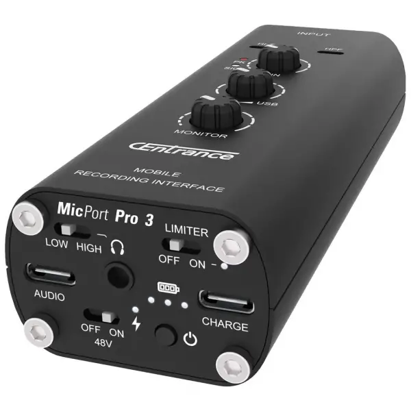 CEntrance MicPort Pro 3 Taşınabilir Ses Kartı / Preamp
