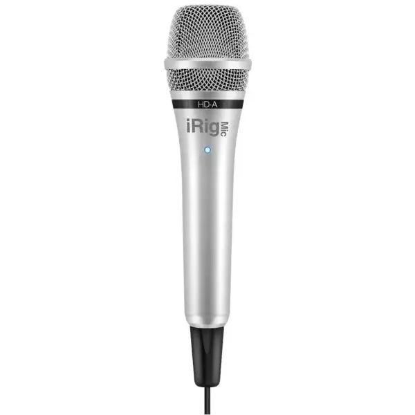 IK Multimedia iRig Mic HD-A El Tipi Mikrofon (Silver) (PC/Mobil)