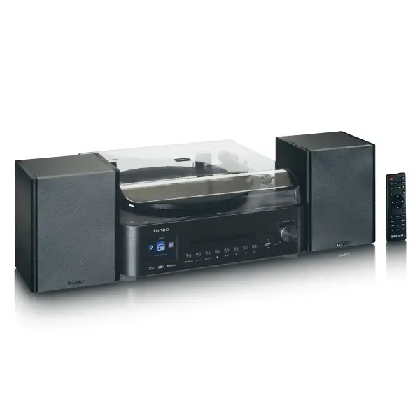 Lenco MC-460BK Pikaplı Müzik Seti