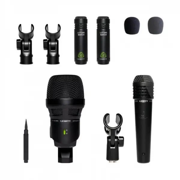 Lewitt DTP BEAT KIT 4 Davul Mikrofon Set