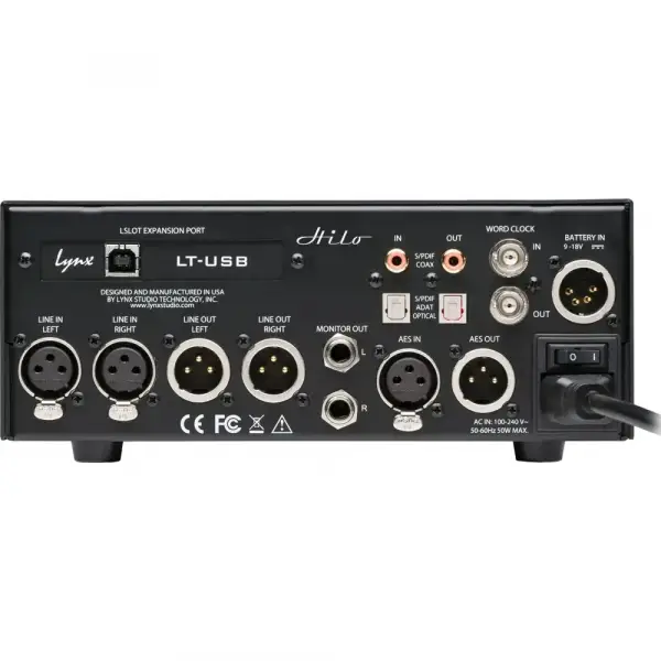 Lynx Studio Technology Hilo USB Black