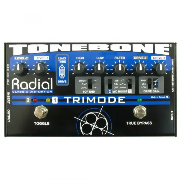 Radial Engineering Trimode Lambalı Distorsiyon Pedalı