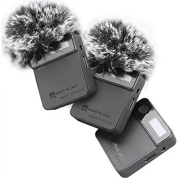 Relacart Mi2 Çift Kanallı Kablosuz Mikrofon Sistemi