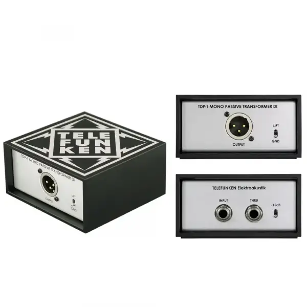Telefunken Elektroakustik TDP-1 Mono Passive Direct Box