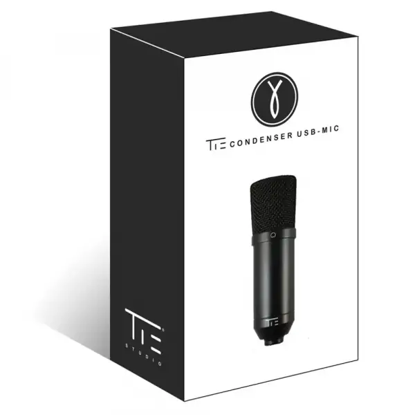 Tie Products USB Condenser Mikrofon Siyah