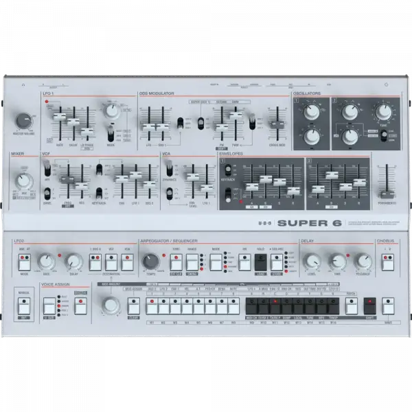 Udo Audio Super 6 Desktop Hybrid Synthesizer