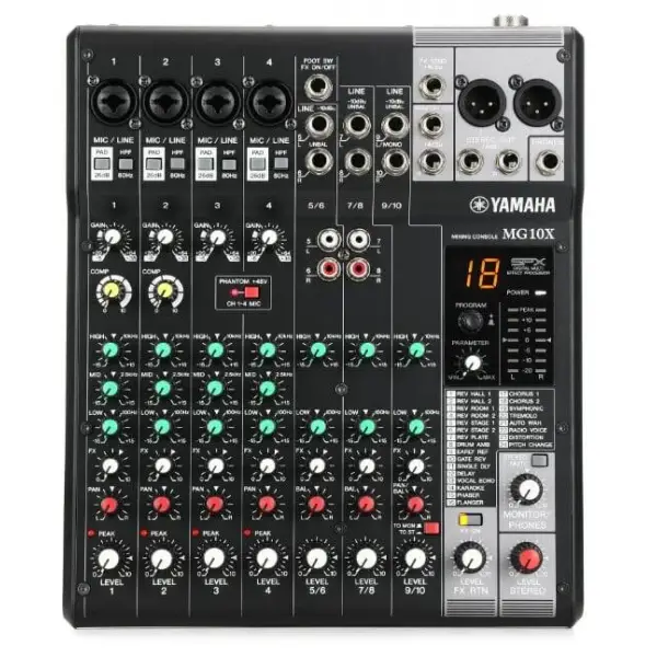 Yamaha MG 10XCV Efektli Analog Mikser