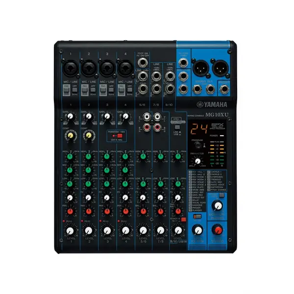 Yamaha MG10XU 10 Kanallı USB Efektli Analog Mikser