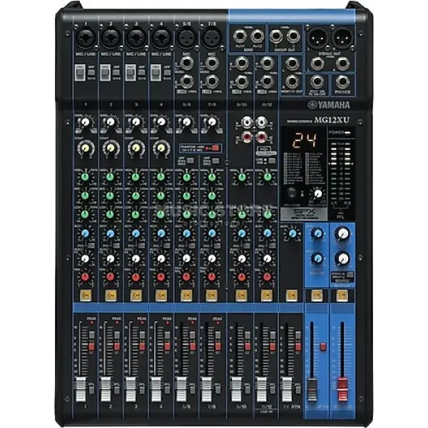 Yamaha MG12 12 Girişli Analog Mikser