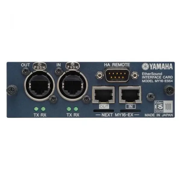 Yamaha MY16-ES64 EtherSound Giriş Kartı