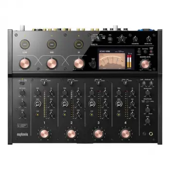 AlphaTheta Euphonia Profesyonel 4 Kanal DJ Mixer