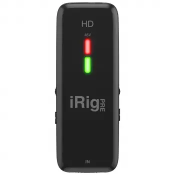 IK Multimedia iRig Pre HD Mobil Mikrofon Preamp / Ses Kartı