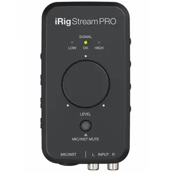 IK Multimedia iRig Stream Pro Streaming Mobil Ses Kartı