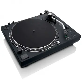 Lenco L-3828BK Direct Driver Turntable