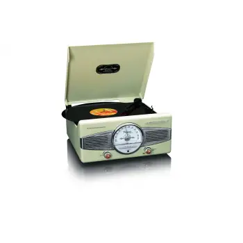 Lenco TT-27CR Dahili Hoparlörlü Retro Pikap