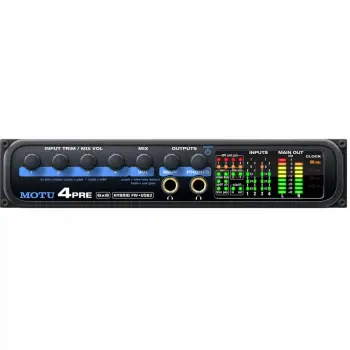 MOTU 4pre Mikrofon Preamp