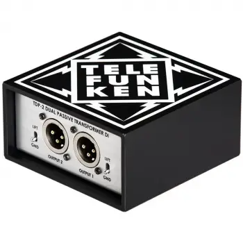 Telefunken Elektroakustik TDP-2 Dual Passive Direct Box