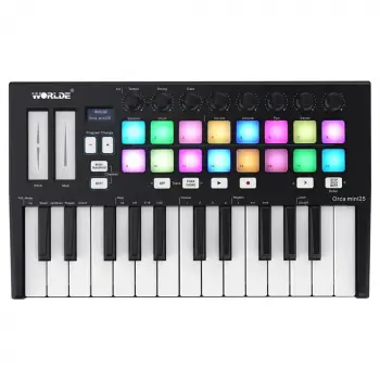 Worlde Orca Mini 25 Tuş Midi Klavye