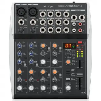Behringer 1002SFX Analog Efektli Canlı Yayın Mikseri