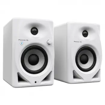 Pioneer DJ DM-40D-BT-W Bluetooth DJ Monitörü (Çift)