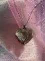 Çelik Fotoğraflı Locket Kalp Kolye