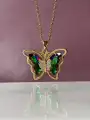 Parıltılı Kelebek Kolye